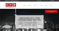 Desktop Screenshot of cyrfunding.com